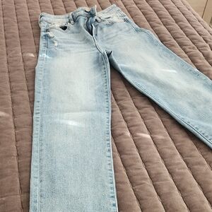 High Rise Light Blue Jeans